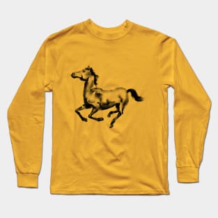 Running Horse Long Sleeve T-Shirt